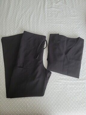 Men's Scrubstar scrubs set medium black